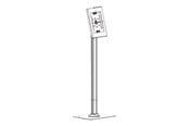 Muurbevestigingen, AV-bevestigingen & AV-meubels - Neomounts FL15-650WH1 - stand - for tablet - white - Max - recommended for 9.7", 10.1", 10.2", 10.4", 10.5", 10.9", 11" - FL15-650WH1