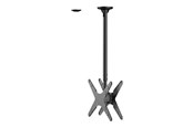 Muurbevestigingen, AV-bevestigingen & AV-meubels - Neomounts - mounting kit - full-motion - for 2 flat panels - black - Max 100 kg - recommended for 75" - FPMA-C340DBLACK