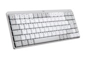 Toetsenbord - Logitech MX Mechanical Mini for Mac - Minimalist Wireless Illuminated Performance Keyboard Pale Grey - FR - Toetsenbord - Frans - Grijs - 920-010795