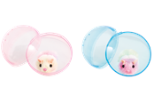 Pop, teddybeer en materiaal - Happy Pets Drukke Kleine Hamster 2 asst. - 31511141