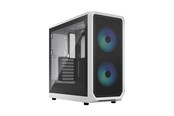 Case - Fractal Design Focus 2 RGB - toren - ATX - Case - Miditower - Wit - FD-C-FOC2A-04