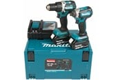 Elektrische schroevendraaier & boor - Makita DLX2189TJ 18V Li-Ion Battery Screw / Drill - DLX2189TJ