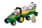 Speelgoedauto - Tomy John Deere - Animal Sounds Hayride - 0036881349082