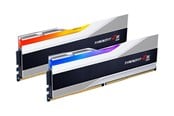 RAM - G.Skill Trident Z5 RGB DDR5-6000 - 64GB - CL32 - Dual Channel (2 pcs) - Intel XMP - Zilver met RGB - F5-6000J3238G32GX2-TZ5RS