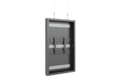 Muurbevestigingen, AV-bevestigingen & AV-meubels - Multibrackets M Pro Series - enclosure - for digital signage panel - wire small - black - Max 25 kg - recommended for 43" - 7350105213670