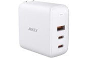 Mobiel - Adapters & Opladers - Aukey Omnia Mix3 90W 3-Port PD Charger PA-B6S - White - PA-B6S White