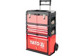 Toolboxen & Opslagsystemen - Yato YT-09101 GEREEDSCHAPSKOFFER OP WIELEN BESTAANDE UIT 3 DELEN - YT-09101