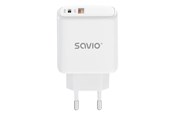 Mobiel - Adapters & Opladers - Savio LA-06 Stroom AV / multimedia paneel - USB USB-C - 30 Watt - SAVLA-06