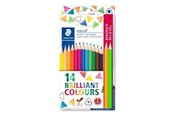 Schrijf- en tekengerei - Staedtler Kleurpotlood ergosoft 14 stuks FSC 100% - 157 C14P1