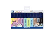 Schrijf- en tekengerei - Staedtler Highlighter Textsurf.cl.10pc wallet - 364 CWP10