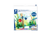 Schrijf- en tekengerei - Staedtler Coloured pencil aqu 24pcs 100% PEFC - 14610C C24