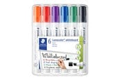 Conferentie & Presentatie - Staedtler Whiteboard marker Lumoc. 6 stuks per doos - 351 B WP6