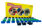 Bouw-/constructiekits - TOY2 40 Basis Track Connectors + Kruispunt - 21049