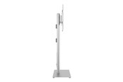 Muurbevestigingen, AV-bevestigingen & AV-meubels - Multibrackets M Public Display Stand 145 HD Single Silver w. Floorbase - Max 60 kg - recommended for 85" - 7350105210877