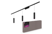 Smart Home - Philips Hue Perifo Ceiling Pendant - 3 Cylinders - Zwart - 929003117101