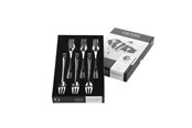Tafeldekking - Gense Cake fork Steel Line 16 cm 6 pcs - 20540