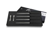 Tafeldekking - Gense Chopsticks Focus de Luxe 23 cm 6 pieces Black/Matte - 20489