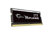 RAM - G.Skill Ripjaws SODIMM DDR5-4800 - 16GB - CL40 - Single Channel (1 pcs) - Intel XMP - Zwart - F5-4800S4039A16GX1-RS