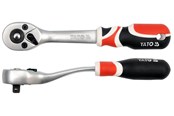 Gereedschap - Yato YT-0730 QUICK RELEASE CURVED RATCHET HANDLE 1/4'' - YT-0730