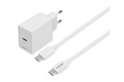 Mobiel - Adapters & Opladers - Deltaco USBC-AC146 Power Adapter - USB-C - 20 Watt - USBC-AC146
