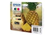 Inkt, toner en verbruiksartikelen - Epson 604XL Multipack - 4-pack - XL - Zwart Geel Cyaan Magenta - Original - Inkt cartridge - C13T10H94010