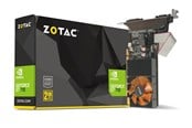 Grafische kaarten - ZOTAC GeForce GT 710 Low Profile - 2GB GDDR3 RAM - Grafische kaarten - ZT-71310-10L