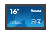 Scherm - 15.6" iiyama ProLite T1624MSC-B1 - LED Monitor - Full HD (1080p) - 15.6" - T1624MSC-B1