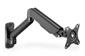 Monitorbevestiging - DIGITUS - Montage kit - for LCD display/ curved LCD display - gas spring swivel ARM - Zwart - DA-90425