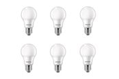 Armaturen & Lampen - Philips LED spot Standaard 4.9W/827 (40W) 6-pack E27 - 929003540256