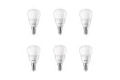 Armaturen & Lampen - Philips LED spot P45 4.9W/827 (40W) 6-pack E14 - 929003546596