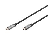 USB-kabel - DIGITUS - USB connector - USB-C to USB-C - 1 m - DB-300220-010-S