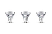 Armaturen & Lampen - Philips LED spot Classic 4.6W/827 (50W) 36° 3-pack GU10 - 929001218293