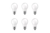 Armaturen & Lampen - Philips LED spot Classic 7W/827 (60W) frosted 6-pack E27 - 929001243096