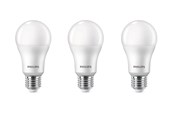 Armaturen & Lampen - Philips LED spot 13W/827 (100W) matglas 3-pack E27 - 929002306873
