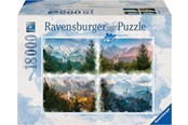Puzzels - Ravensburger Castle Through The Seasons (18000) - 16137