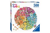 Puzzels - Ravensburger Circle of Colours Puzzels - Flowers 500pcs. - 171675