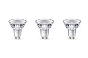 Armaturen & Lampen - Philips LED spot LEDClassic 4,6W/827 (50W) 3-pack GU10 - 929001215223