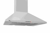 Afzuigkap - THERMEX Decor 942, 700 mm, With motor, White - 527.41.3171.2