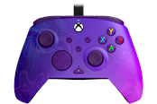Gaming accessoires - PDP Rematch Wired Controller - Purple Fade - Wired Controller - Microsoft Xbox One - 049-023-PF