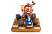 Merchandise - First 4 Figures - Crash Team Racing Nitro-Fueled Resin Painted Statue: Crash in Kart (Standard Edition) - Figuur - 5060316625163