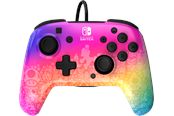 Gaming accessoires - PDP Rematch Bekabeld Controller - Star Spectrum - Wired Controller - Nintendo Switch - 500-134-SPCTM