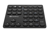 Toetsenbord - Sandberg Draadloos Numeric Keypad Pro - Numpad - Zwart - 630-09