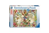 Puzzels - Ravensburger Flora & Fauna Wereldkaart 3000 stukjes - 171170