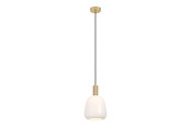 Lampen - EGLO MANZANARES PENDANT E27 Ø225 Geborsteld Messing - 900305