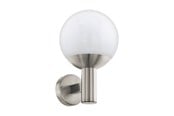 Smart Home - EGLO NISIA-Z outdoor wall lamp stainless steel/white - 900265