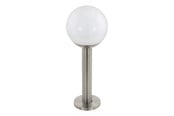 Smart Home - EGLO NISIA-Z garden lamp low stainless steel/white - 900266
