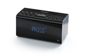 DAB & Wekkerradio - Thomson Radio Clock with Dab+ (Black) - DAB/DAB+/FM - Black - CR50DAB