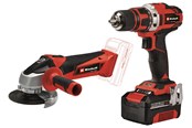 Gereedschap - Einhell Akku boor- & haakse slijperset TE-TK 18/2 Li - 1x18V/4 - 4257240