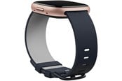 Kabelgoot, Kabelhoes & Kabelbinders - Fitbit Versa 3/4 & Sense/2 Veganistisch leer Band Indigo Large - FB174VLBNVL