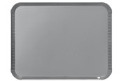 Conferentie & Presentatie - Nobo Mini Magnetisch Whiteboard met Smal Zilverkleurig Frame 220x280mm Zilver - QB05142CD